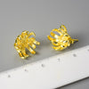 Load image into Gallery viewer, Chrysanthemum Flower - Stud Earrings