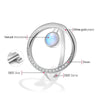 Load image into Gallery viewer, Moonstone Circle - Adjustable Ring | NEW