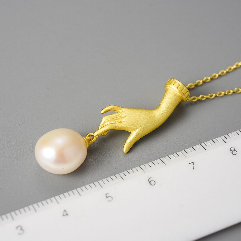 Pearl Drop - Handmade Necklace