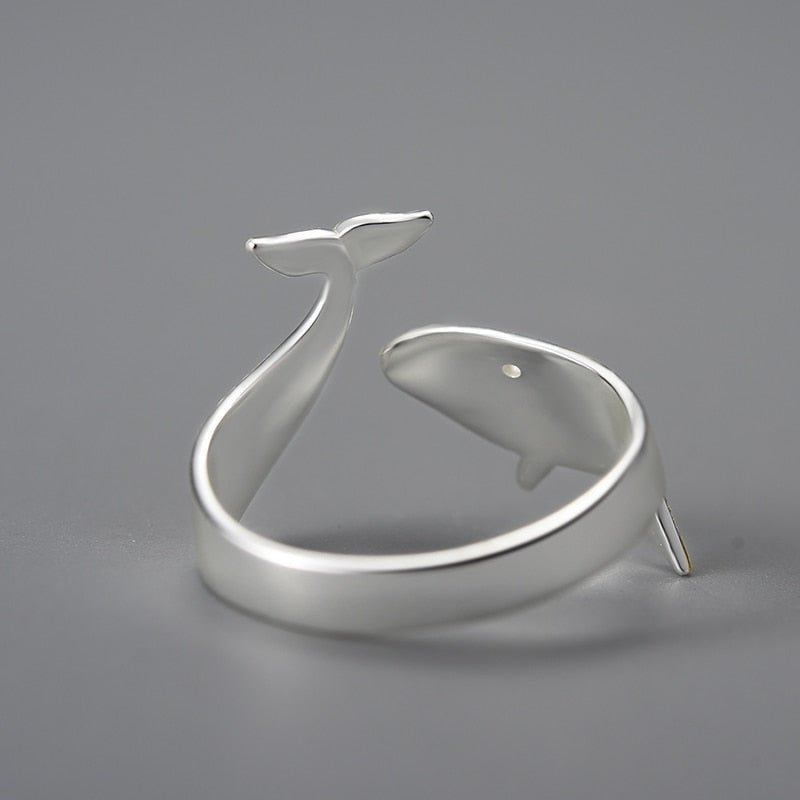 Wandering Whale - Adjustable Ring | NEW