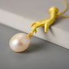 Load image into Gallery viewer, Pearl Drop - Handmade Necklace