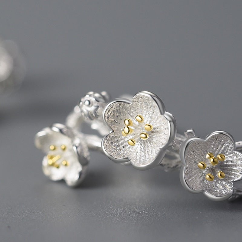 Rosaceae Branch - Stud Earrings