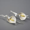 Big Calla Lily - Dangle Earrings | NEW