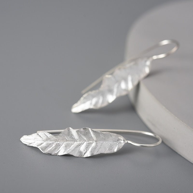 Summer Leaf - Dangle Earrings