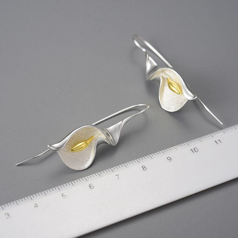 Big Calla Lily - Dangle Earrings | NEW