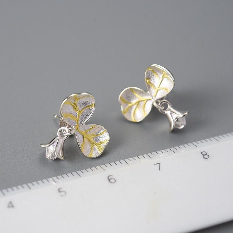 Cute Bell Flower - Stud Earrings