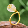 Valley Flower - Adjustable Ring - MetalVoque