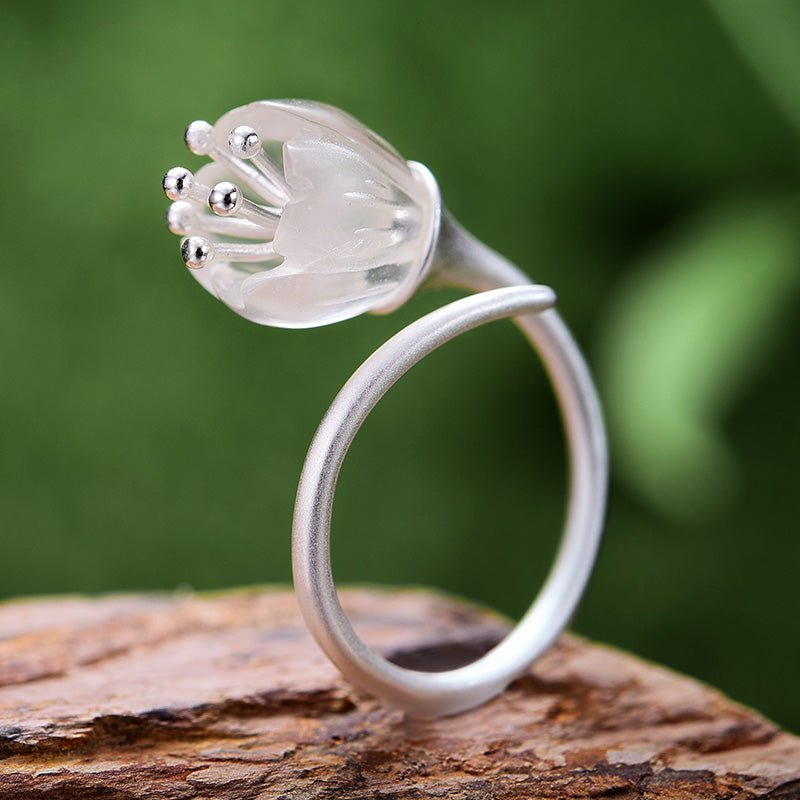 Valley Flower - Adjustable Ring - MetalVoque