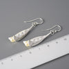Load image into Gallery viewer, Peapod Pearl - Dangle Earrings
