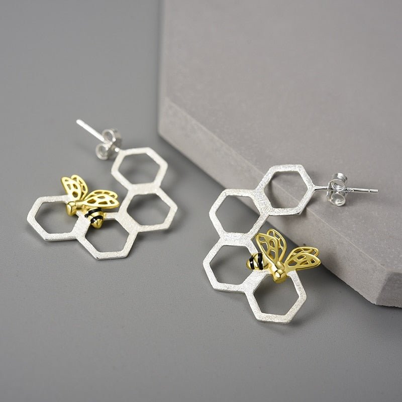 Beehive Guard - Stud Earrings