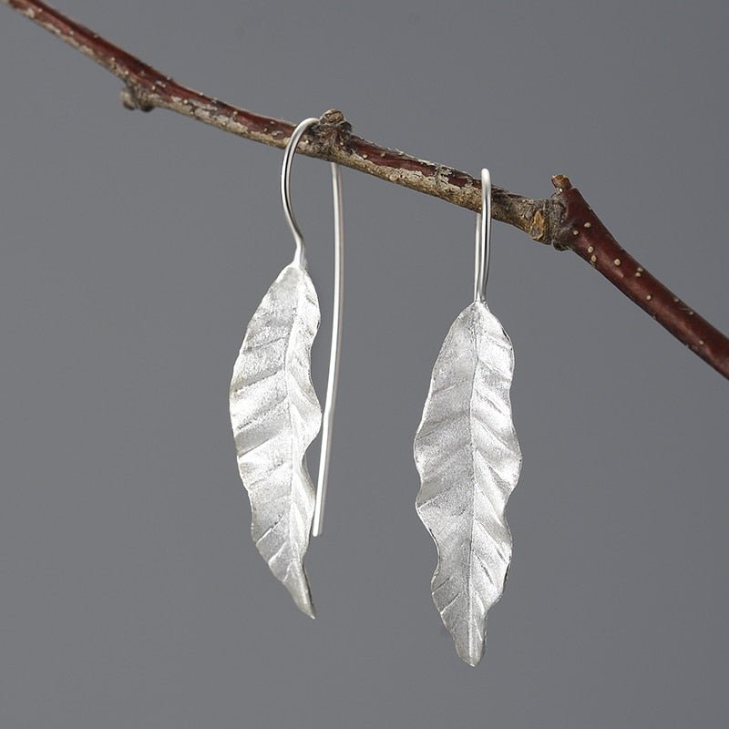 Summer Leaf - Dangle Earrings