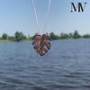 Load and play video in Gallery viewer, Monstera Petit - Handmade Pendant