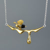 Load image into Gallery viewer, Honey Drops - Handmade Necklace | NEW - MetalVoque