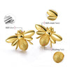 Cute Honeybee - Stud Earrings - MetalVoque