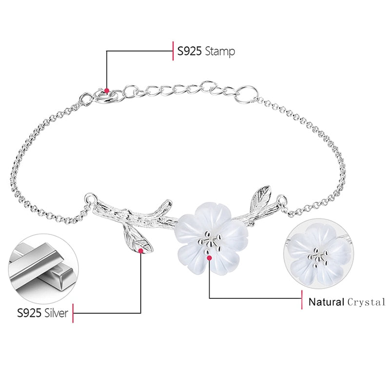 Rainy Flower - Handmade Bracelet - MetalVoque