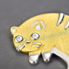 Startled Cat - Handmade Pendant | NEW - MetalVoque
