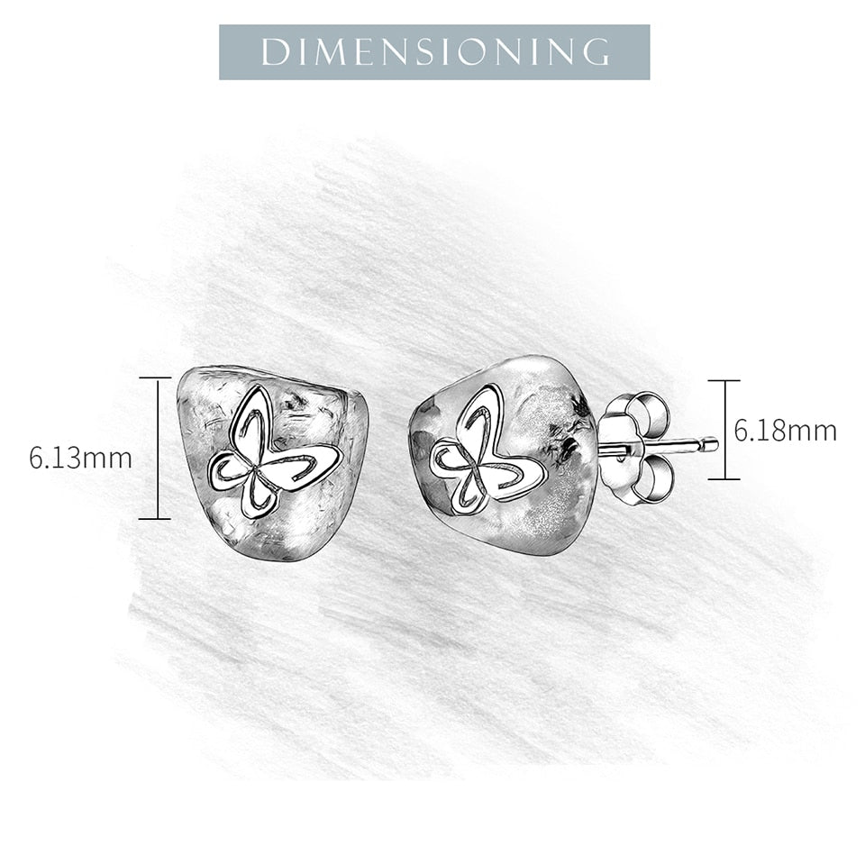 Butterfly Lullaby - Stud Earrings | NEW - MetalVoque