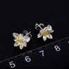 Whispering Lotus - Stud Earrings | NEW - MetalVoque