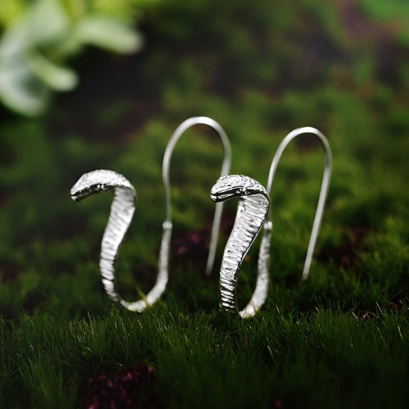 King Cobra - Dangle Earrings