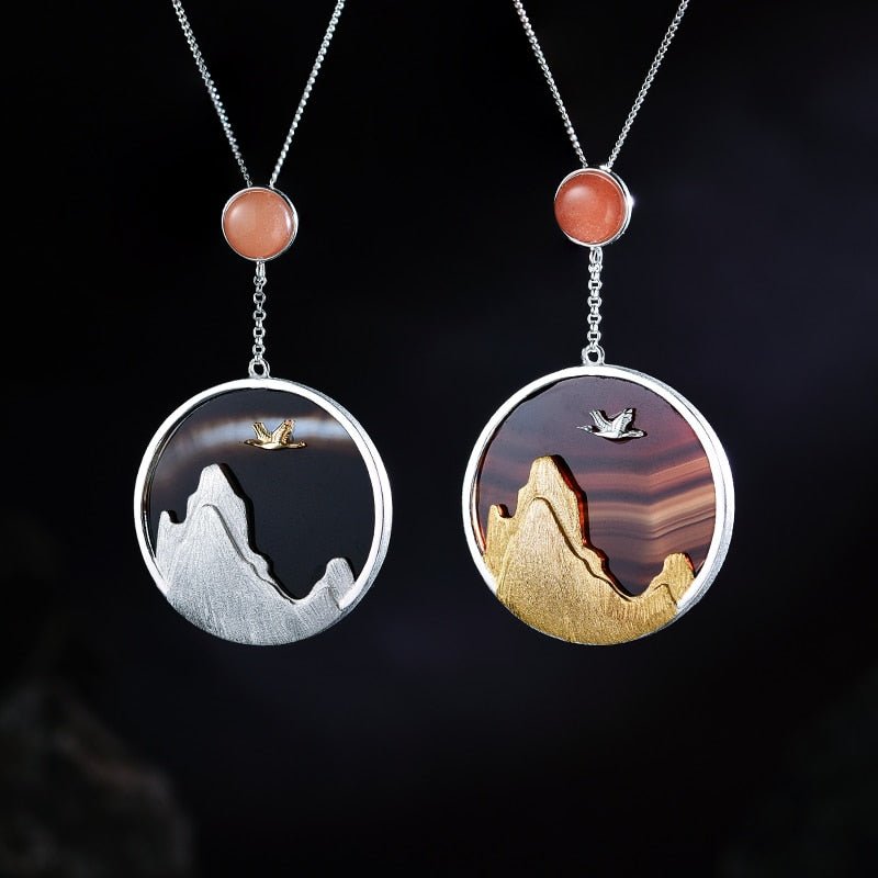 Bird's View - Handmade Pendant | NEW - MetalVoque