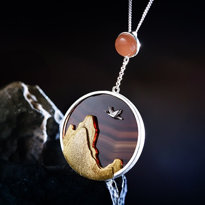 Bird's View - Handmade Pendant | NEW - MetalVoque