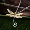 Load image into Gallery viewer, Dragonfly Lullaby - Handmade Pendant - MetalVoque