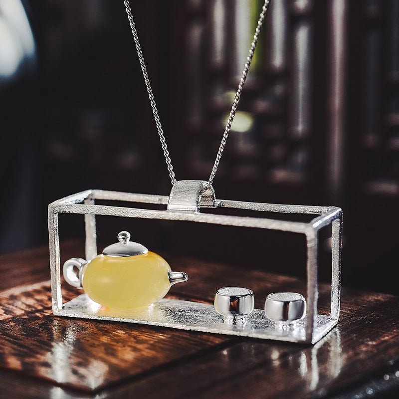 Tea Time - Handmade Pendant | NEW - MetalVoque