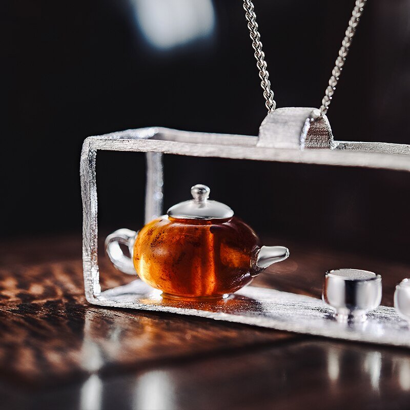 Tea Time - Handmade Pendant | NEW - MetalVoque