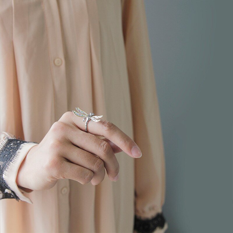 Dragonfly Lullaby - Adjustable Ring | NEW - MetalVoque