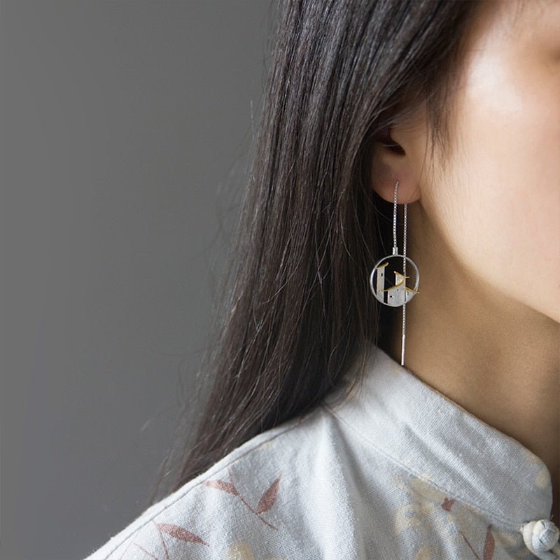 The Village - Dangle Earrings | NEW - MetalVoque