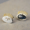 Blind Eyed - Stud Earrings | NEW - MetalVoque