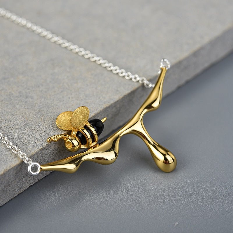 Honey Drops - Handmade Necklace | NEW - MetalVoque