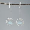 Cargar imagen en el visor de la galería, Natural Balance - Dangle Earrings | NEW - MetalVoque