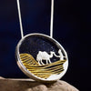 Starry Night - Handmade Pendant | NEW - MetalVoque