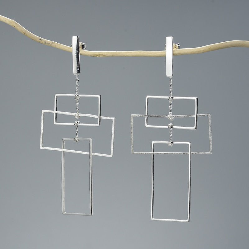 Out of the Box - Dangle Earrings