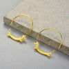 Load image into Gallery viewer, Run Dachshund Run - Hoop Earrings | NEW - MetalVoque
