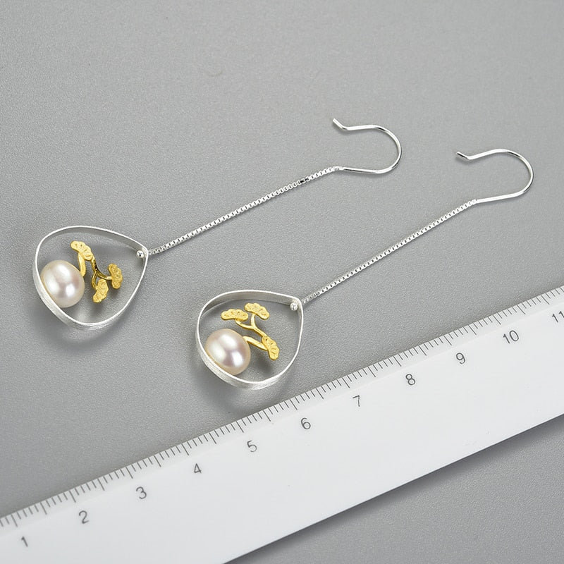 Umbrella Pine - Drop Earrings | NEW - MetalVoque