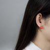 La Vie en Rose - Pin Earrings