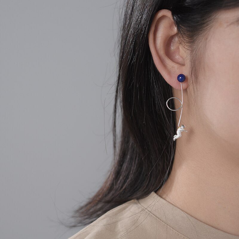 Walk me to the Moon - Drop Earrings