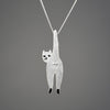 Confident Cat - Handmade Necklace