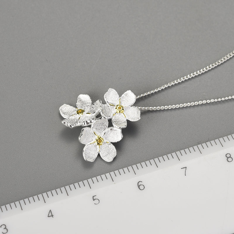 Forget-me-not Flower - Handmade Necklace