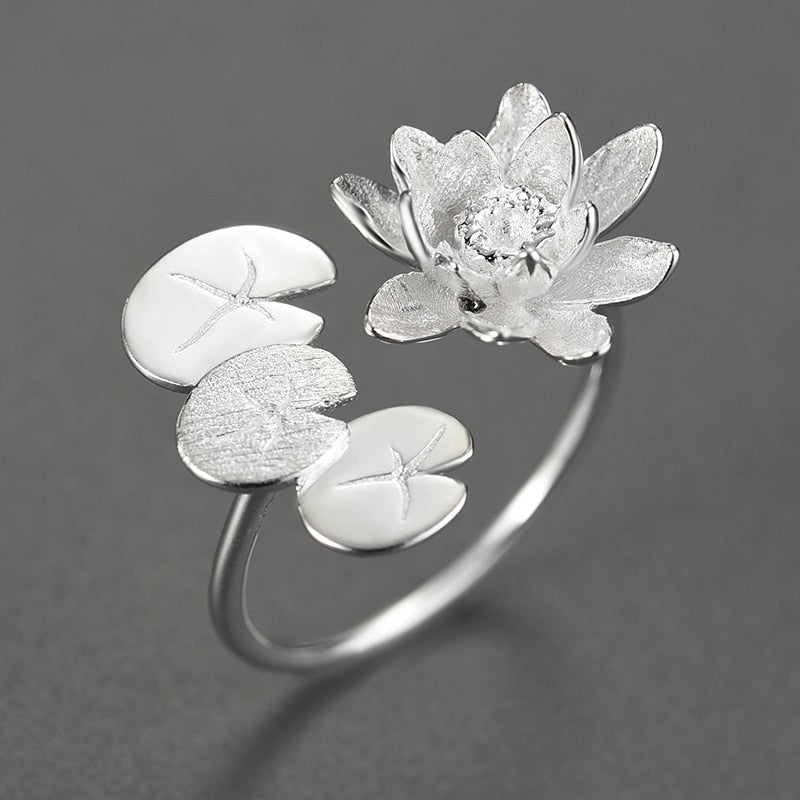 Lily Pad - Adjustable Ring