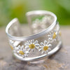 Dainty Daisy - Adjustable Ring