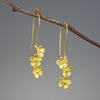 Load image into Gallery viewer, Forget-me-not Flower - Dangle Earrings
