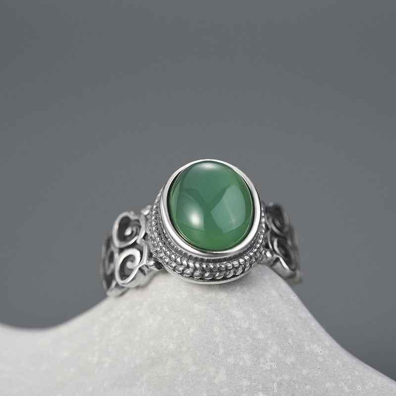 Vintage Bezel - Adjustable Ring