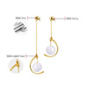 Load image into Gallery viewer, Pearl Ballet - Dangle Earrings