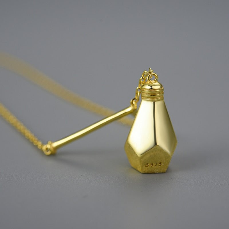 Light Bulb - Handmade Necklace