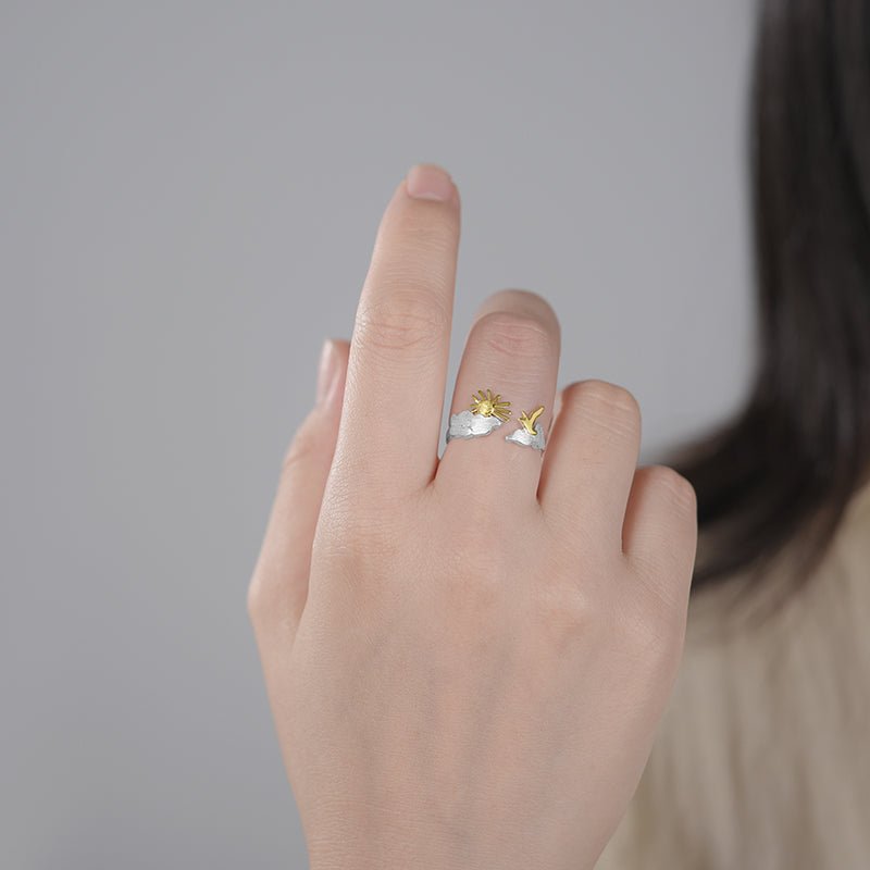 Morning Skies - Adjustable Ring