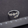 Load image into Gallery viewer, Small Forget-me-not Flowers - Adjustable Ring