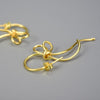 Shoelace Knot - Dangle Earrings